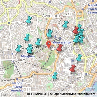 Mappa Via Pedamentina S. Martino, 80134 Napoli NA, Italia (0.59)