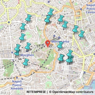 Mappa Via Pedamentina S. Martino, 80134 Napoli NA, Italia (0.6375)