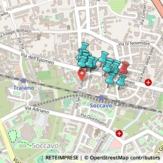 Mappa Via Servio Tullio, 80126 Napoli NA, Italia (0.143)