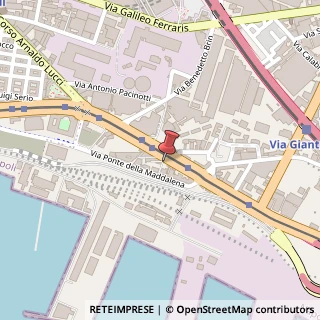 Mappa Via Ponte della Maddalena, 119, 80142 Napoli, Napoli (Campania)