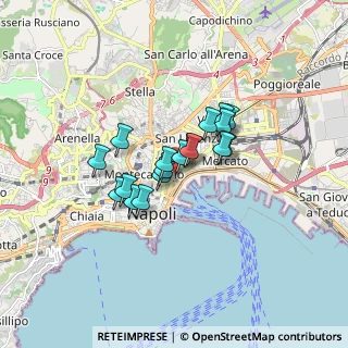 Mappa Piazzetta S. Onofrio dei Vecchi, 80134 Napoli NA, Italia (1.17)