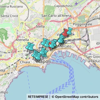 Mappa Piazzetta S. Onofrio dei Vecchi, 80134 Napoli NA, Italia (1.2085)