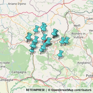 Mappa 83053 Sant'Andrea di Conza AV, Italia (10.007)