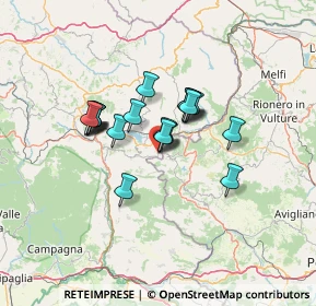 Mappa Via San Marco, 83053 Sant'Andrea di Conza AV, Italia (10.4335)