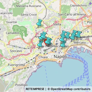 Mappa Via Gian Lorenzo Bernini, 80128 Napoli NA, Italia (1.50923)