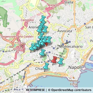 Mappa Via Gian Lorenzo Bernini, 80128 Napoli NA, Italia (0.6285)