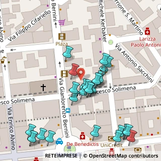 Mappa Via Gian Lorenzo Bernini, 80128 Napoli NA, Italia (0.04286)