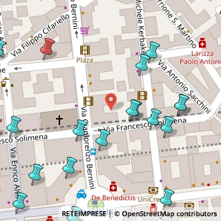 Mappa Via Gian Lorenzo Bernini, 80128 Napoli NA, Italia (0.1055)