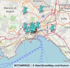 Mappa Via conceria al mercato, 80133 Napoli NA, Italia (2.32455)