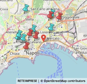 Mappa Via conceria al mercato, 80133 Napoli NA, Italia (1.995)