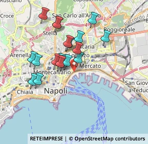 Mappa Via conceria al mercato, 80133 Napoli NA, Italia (1.67579)