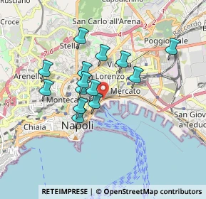 Mappa Via conceria al mercato, 80133 Napoli NA, Italia (1.54)