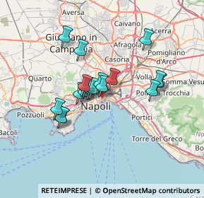 Mappa Via conceria al mercato, 80133 Napoli NA, Italia (5.63889)