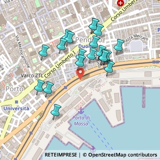 Mappa Via conceria al mercato, 80133 Napoli NA, Italia (0.2405)