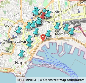 Mappa Via conceria al mercato, 80133 Napoli NA, Italia (0.9485)