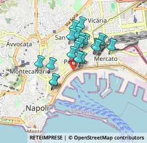 Mappa Via conceria al mercato, 80133 Napoli NA, Italia (0.7205)