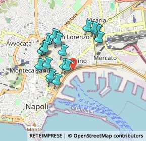 Mappa Via conceria al mercato, 80133 Napoli NA, Italia (0.859)