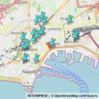 Mappa Alla loggia, 80133 Napoli NA, Italia (1.0825)