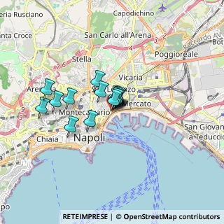 Mappa Vico Casciari alla Loggia, 80133 Napoli NA, Italia (1.084)