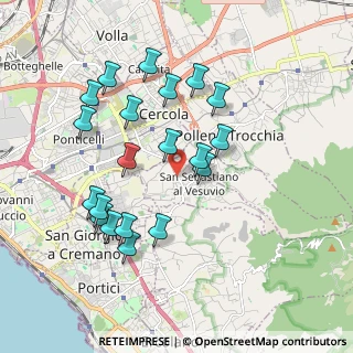 Mappa Via Libertà, 80040 San Sebastiano Al Vesuvio NA, Italia (2.004)