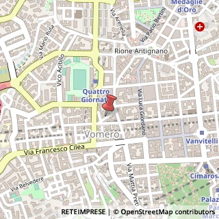 Mappa Via Beniamino Cesi, 13/C, 80127 Napoli, Napoli (Campania)