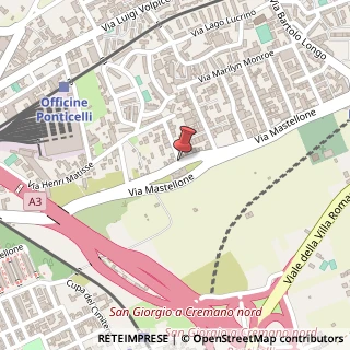 Mappa Via Mastellone,  120, 80147 Napoli, Napoli (Campania)