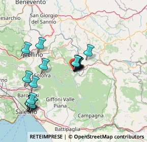 Mappa Via F. Scandone, 83048 Montella AV, Italia (15.259)