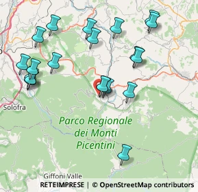 Mappa Via Francesco Scandone, 83048 Montella AV, Italia (9.26)