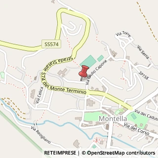 Mappa Via Francesco Scandone, 14, 83048 Montella, Avellino (Campania)