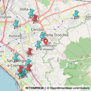 Mappa P. Belvedere, 80040 San Sebastiano al Vesuvio NA, Italia (3.09857)