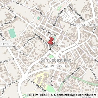 Mappa Piazza Fermi Enrico, 17, 80040 San Sebastiano al Vesuvio, Napoli (Campania)