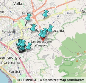 Mappa Via Conte Piromallo, 80040 San Sebastiano Al Vesuvio NA, Italia (1.9595)