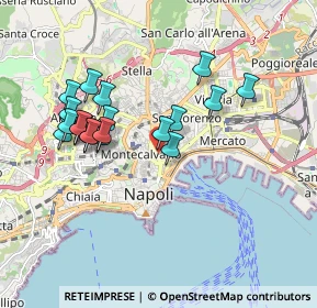 Mappa Vico II Gravina, 80134 Napoli NA, Italia (1.82632)