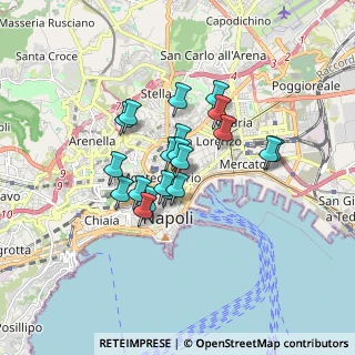 Mappa Vico II Gravina, 80134 Napoli NA, Italia (1.311)