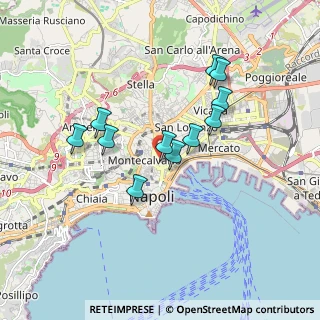 Mappa Vico II Gravina, 80134 Napoli NA, Italia (1.62)