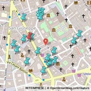Mappa Via dei Carrozzieri a Monteoliveto, 80134 Napoli NA, Italia (0.157)