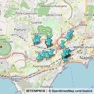 Mappa Via Tribuni della Plebe, 80126 Napoli NA, Italia (1.47895)