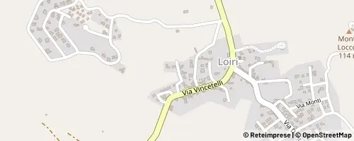 Mappa Loiri Porto San Paolo