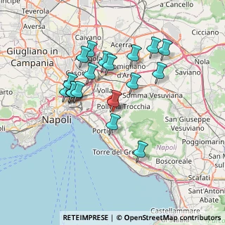 Mappa Via Flauti, 80040 San Sebastiano al Vesuvio NA, Italia (7.24368)