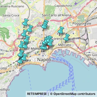 Mappa Vico Banchi Nuovi, 80134 Napoli NA, Italia (1.842)