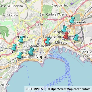 Mappa Vico Banchi Nuovi, 80134 Napoli NA, Italia (2.7375)
