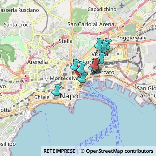 Mappa Vico Banchi Nuovi, 80134 Napoli NA, Italia (1.12083)
