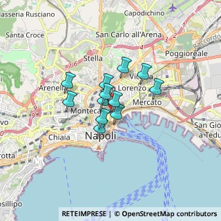 Mappa Largo Ecce Homo, 80134 Napoli NA, Italia (1.10083)
