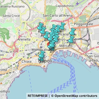 Mappa Via dell Ecce Homo, 80134 Napoli NA, Italia (1.15444)