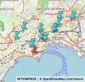 Mappa Largo Ecce Homo, 80134 Napoli NA, Italia (1.66417)