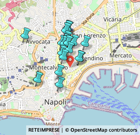 Mappa Largo Ecce Homo, 80134 Napoli NA, Italia (0.648)