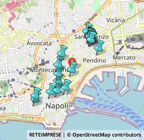 Mappa Largo Ecce Homo, 80134 Napoli NA, Italia (0.8445)