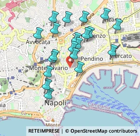 Mappa Vico S. Maria dell'Aiuto, 80134 Napoli NA, Italia (0.9375)