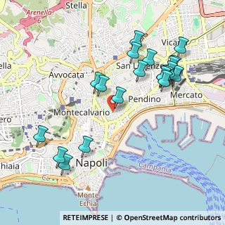 Mappa Vico Banchi Nuovi, 80134 Napoli NA, Italia (1.143)