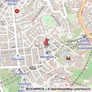 Mappa Via Raffaele Morghen, 88, 80129 Napoli, Napoli (Campania)